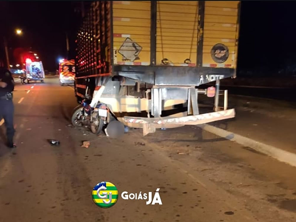 Imagem de Motociclista morre em acidente de trânsito em Morrinhos