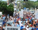 Imagem de Trabalhadores da Saneago de todo o Estado realizam assembleia e passeata