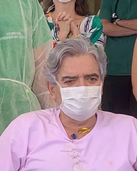 Imagem de Rio-verdense tem alta após ficar mais de um mês internado com coronavírus