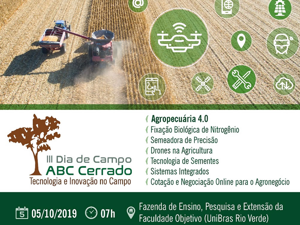 Imagem de III Dia de Campo do Projeto ABC Cerrado em Rio Verde apresenta tecnologias de baixa emissão de carbono