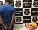 Imagem de Polícia apreende frango recheado com maconha