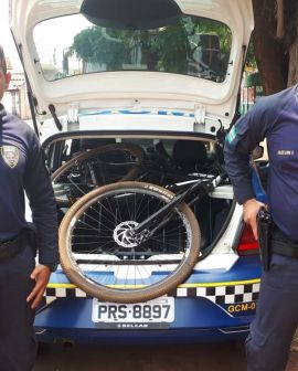 Imagem de Guarda Civil Municipal recupera bicicleta roubada