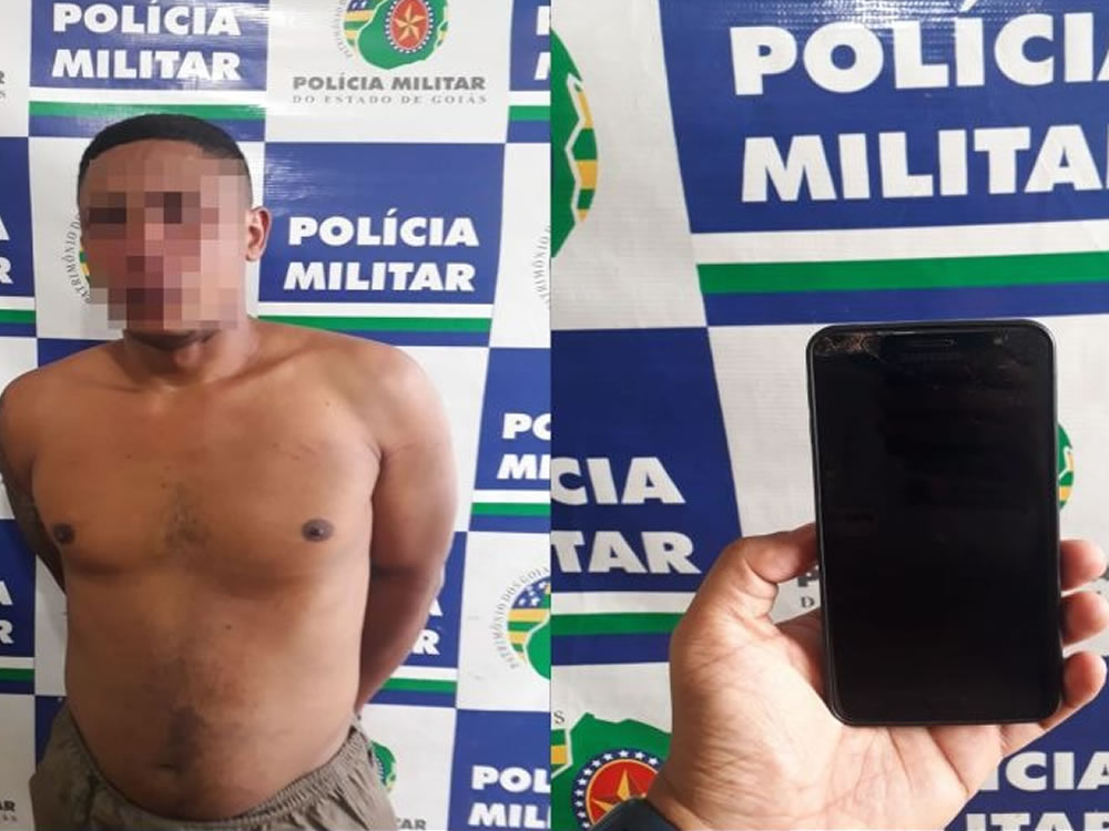 Imagem de PM recupera celular e prende ladrão em Rio Verde