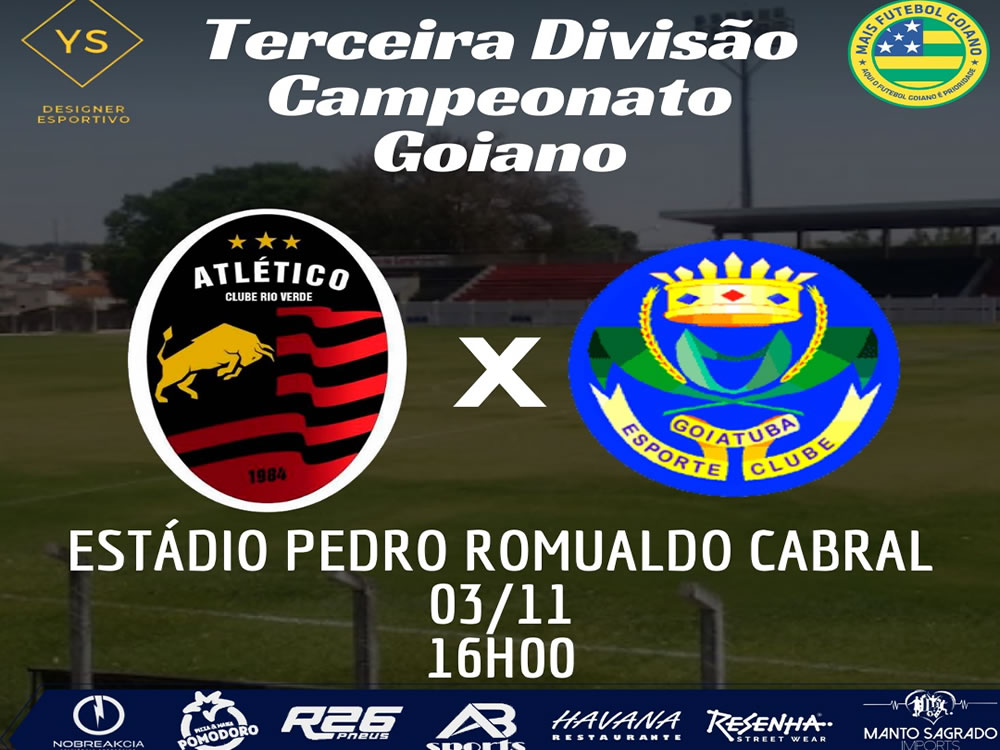 Imagem de Atlético Clube Rio Verde X Goiatuba será realizado em Santa Helena