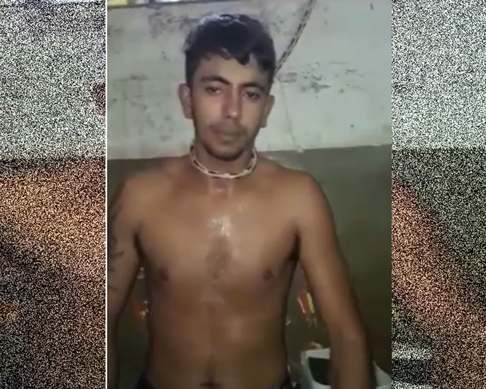 Imagem de Detento que aparece em vídeo sendo ameaçado é isolado em presídio de Rio Verde