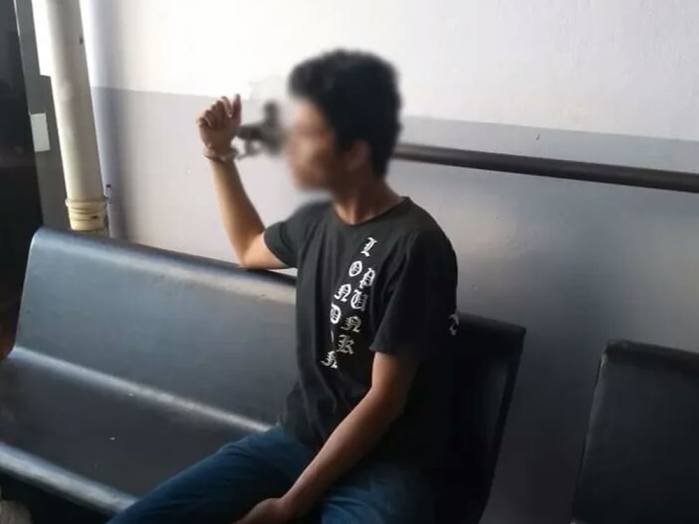 Imagem de Ladrão de smartphone preso por guardas municipais