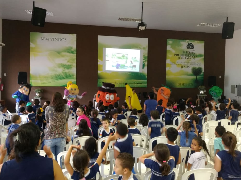 Imagem de Escolas municipais de Rio Verde recebem Projeto Educação Nutricional