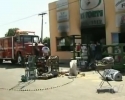 Imagem de Incêndio em loja causa vazamento de produtos tóxicos em Caçu