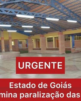 Imagem de Governo do estado paralisa escolas em Goiás