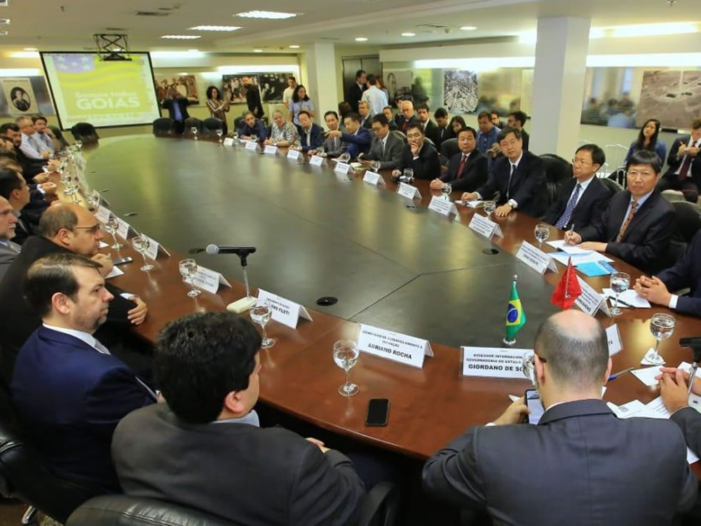 Imagem de Reunião intensifica parceria entre Goiás e China