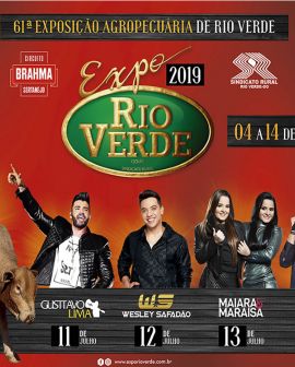 Imagem de Expo Rio Verde 2019 oficialmente lançada