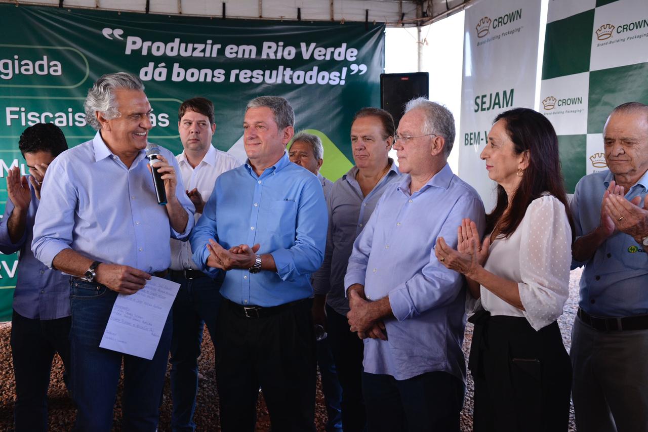 Imagem de Em Rio Verde, Caiado evita falar sobre Regime de Recuperação Fiscal