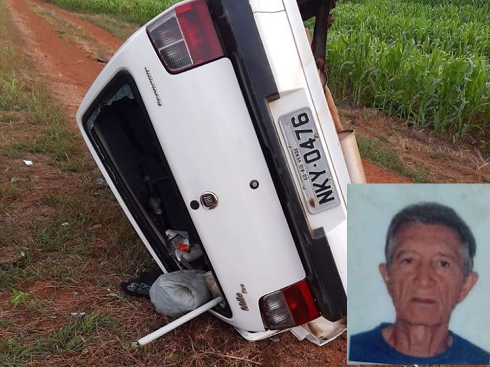Imagem de Homem morre em acidente na GO-174, em Rio Verde
