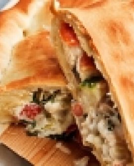 Imagem de Receita do dia: Calzone de bacalhau