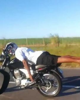 Imagem de PRF flagra motociclista fazendo ‘racha’ em Rio Verde. Multas ultrapassam os R$ 7 mil