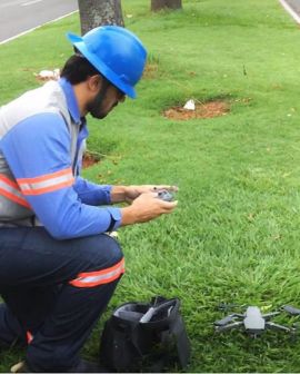 Imagem de Enel Goiás realiza inspeções na rede elétrica com drones