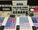 Imagem de Polícia faz apreensão de drogas no Caldas Country