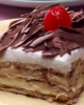 Imagem de Receita do dia: Pavê de baunilha e chocolate