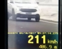 Imagem de Caminhonete é flagrada a 211 km por hora na BR-060