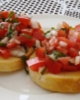 Imagem de Receita do dia: Bruschetta