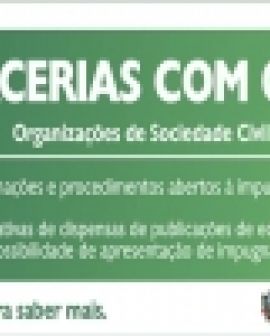 Imagem de Celebração de Parcerias com as Organizações Sociais