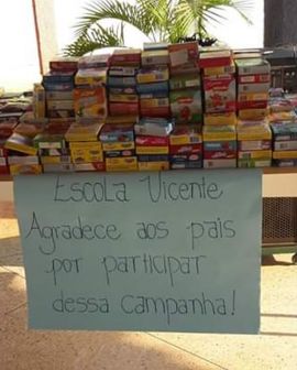 Imagem de Alunos de escola de Quirinópolis arrecadam gelatinas para o Hospital de Amor de Barretos