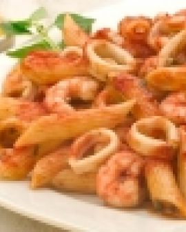 Imagem de Receita do dia: Penne com frutos do mar