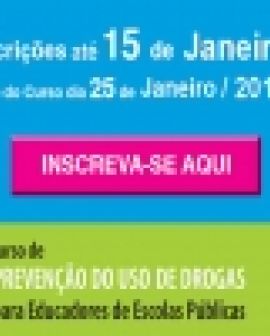 Imagem de UFG oferece curso de Prevenção do Uso de Drogas