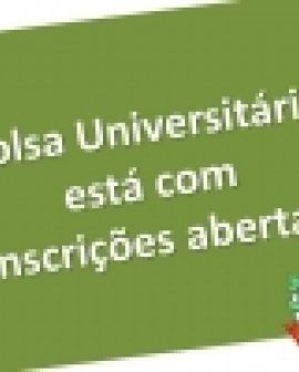 Imagem de Confira: Bolsa Universitária com inscrições abertas