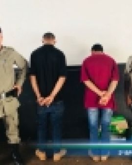 Imagem de Policiais Militares do 2°BPM prendem suspeitos de homicídio