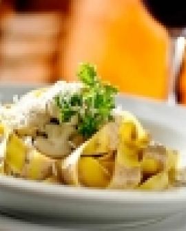 Imagem de Receita do dia: Macarrão ao molho de queijos e champignon