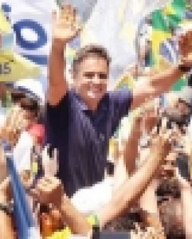 Imagem de Eleições 2014: Aécio fez comício em Goiânia