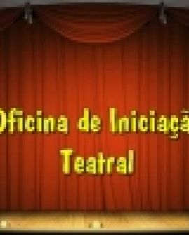 Imagem de Curso de Iniciação Teatral tem inscrições abertas