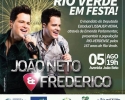 Imagem de João Neto & Frederico animam aniversário de Rio Verde