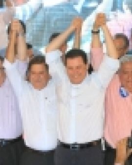 Imagem de Eleições 2014: Prefeitos do PMDB vão apoiar Marconi