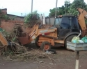 Imagem de Equipes continuam trabalho de limpeza na cidade