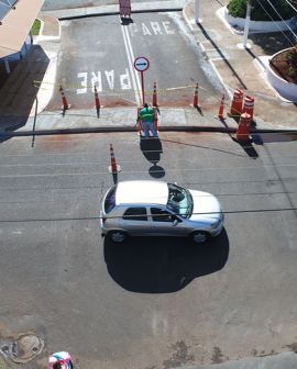 Imagem de Rua que “cortava” praça da Vila Borges é fechada