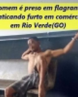 Imagem de Homem preso após furto em comércio