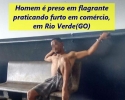 Imagem de Homem preso após furto em comércio