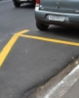 Imagem de Pinturas do estacionamento rotativo são retomadas