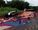 Imagem de Quatro pessoas morrem em acidente entre carro e carreta na BR-364