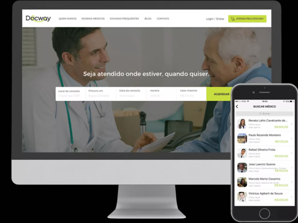 Imagem de Conheça o Docway, app que promete ser o 'Uber das consultas médicas'