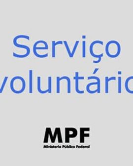 Imagem de MPF abre vagas para serviço voluntário nas suas unidades em Goiás