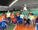 Imagem de Cadeirantes rio-verdenses são destaque no basquete