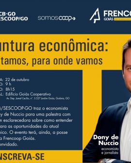 Imagem de Dony De Nuccio fala sobre conjuntura econômica na posse da Frencoop Goiás