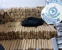 Imagem de Meia tonelada de maconha encontrada em veículo abandonado