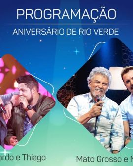 Imagem de Prefeitura de Rio Verde realizará dois shows pelo aniversário da cidade