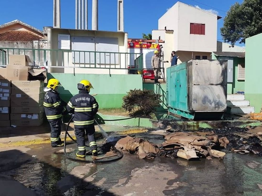 Imagem de Hospital Municipal é alvo de incêndio criminoso em Rio Verde