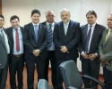 Imagem de Deputado recebe parlamentares rio-verdenses