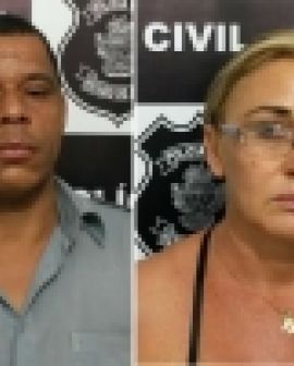 Imagem de Casal preso por tráfico de drogas